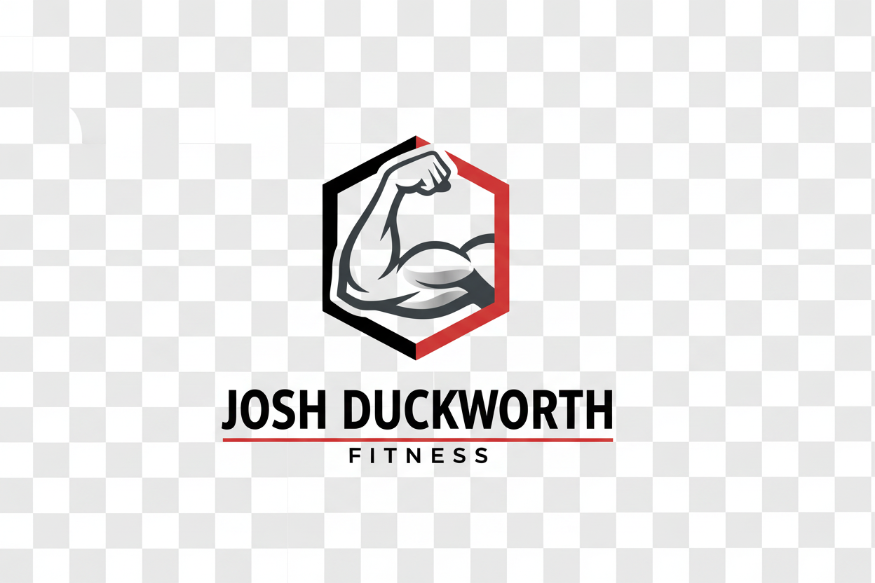 Josh Duckworth Fitness logo transparent background