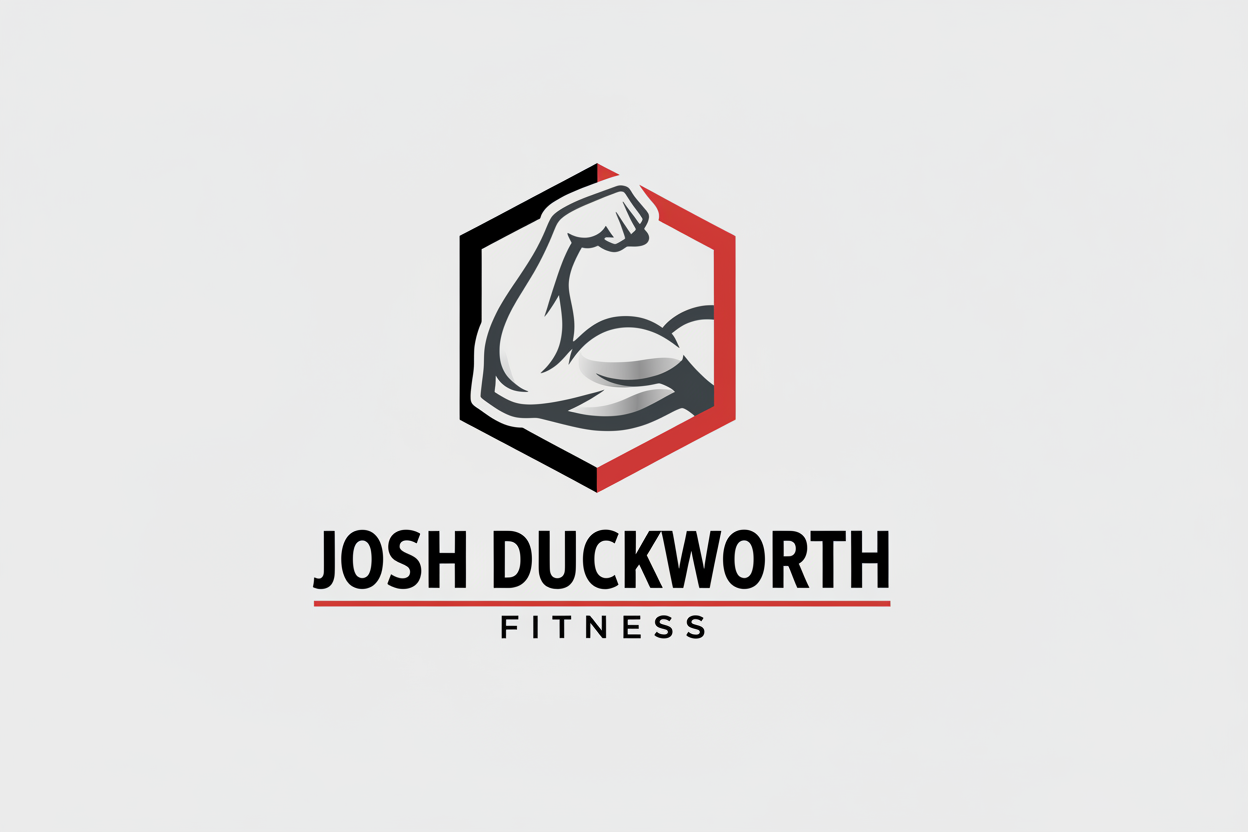Josh Duckworth Fitness logo fully transparent